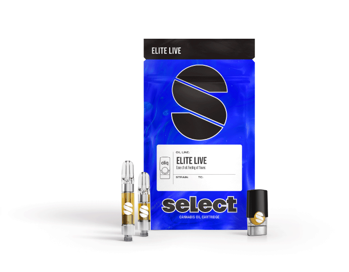Select Elite Live: Cannabis oil cartridge