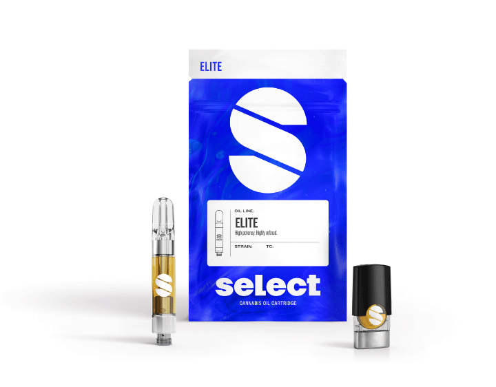 Select Elite: Cannabis oil cartridge