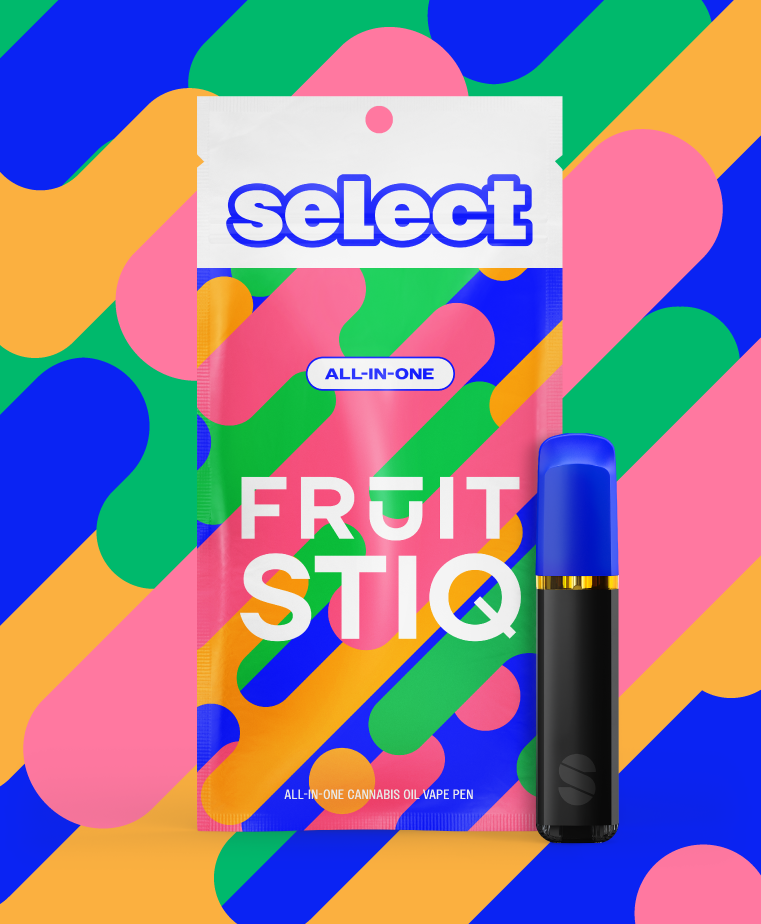 Fruit Stiq: 1G all-in-one vape in six, mouthwatering flavors